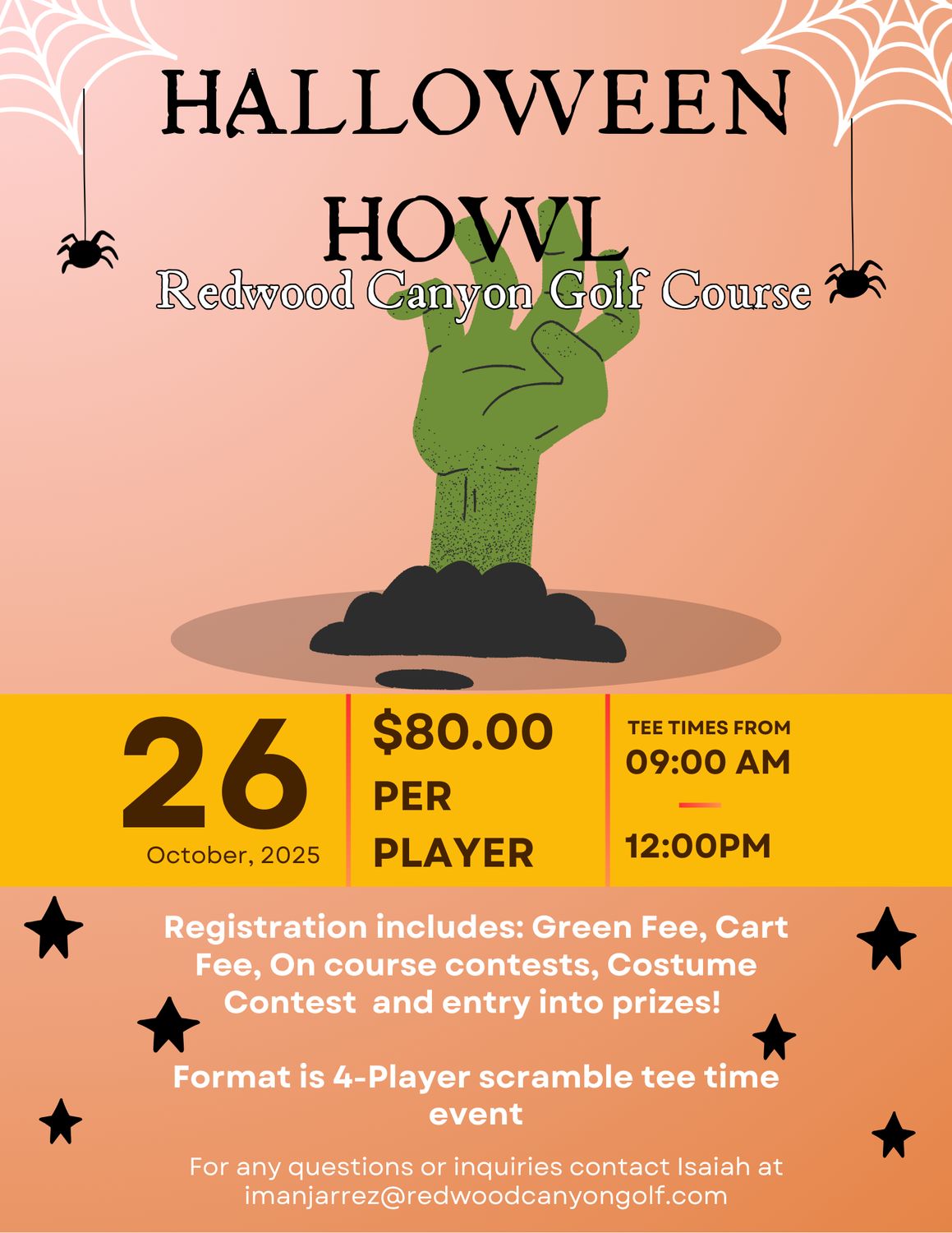 Halloween Howl 4-Player Scramble