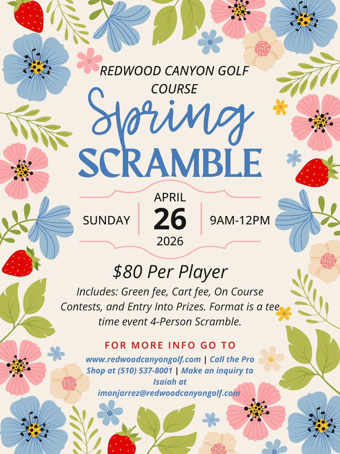 Spring Scramble [04/26/2026]