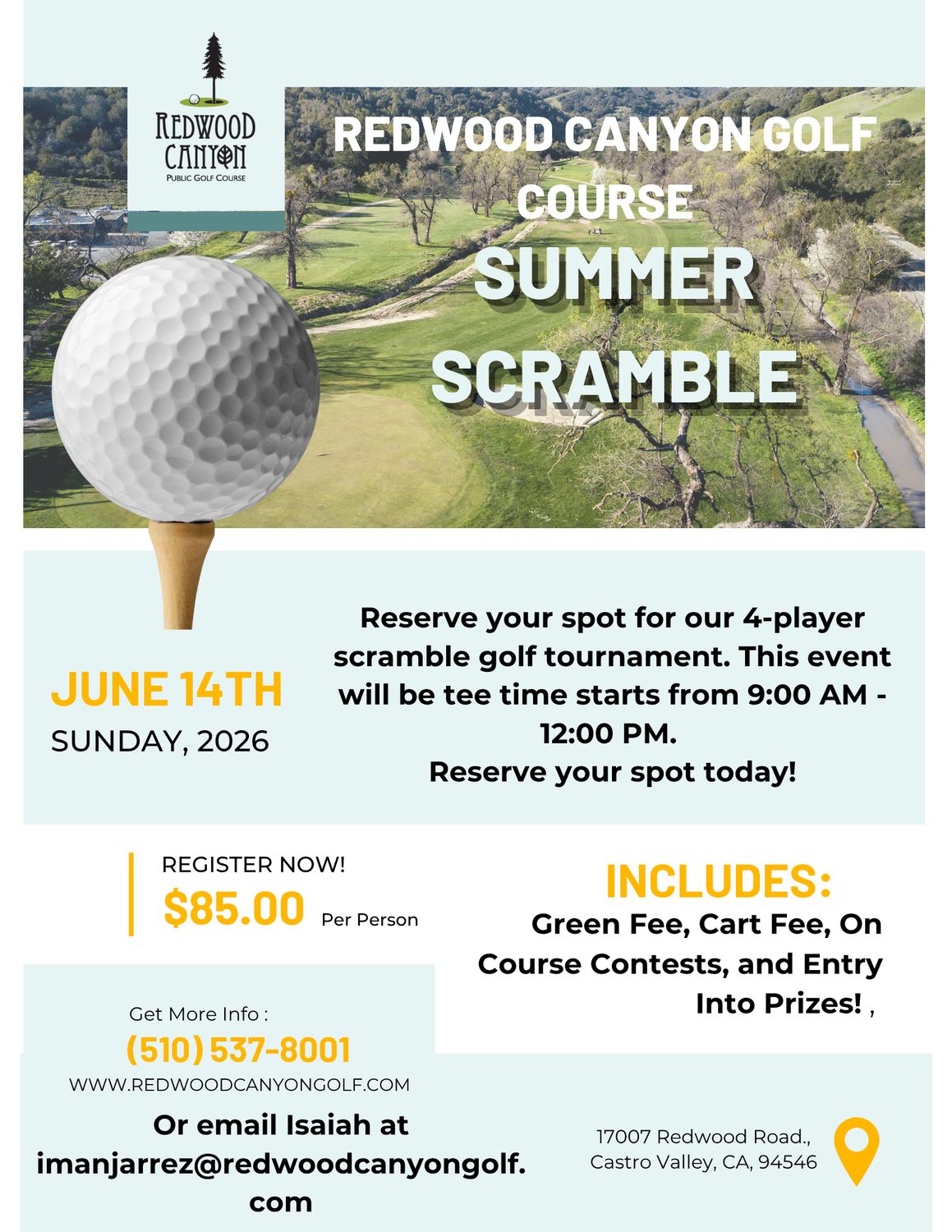 [06/14/2026] Summer 4-Player Scramble