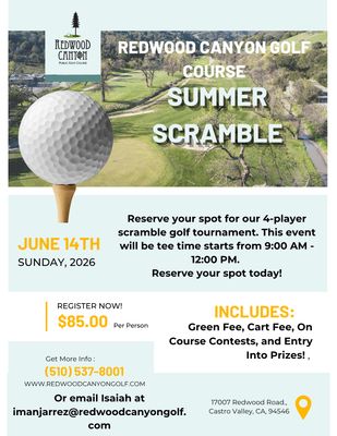 [06/14/2026] Summer 4-Player Scramble