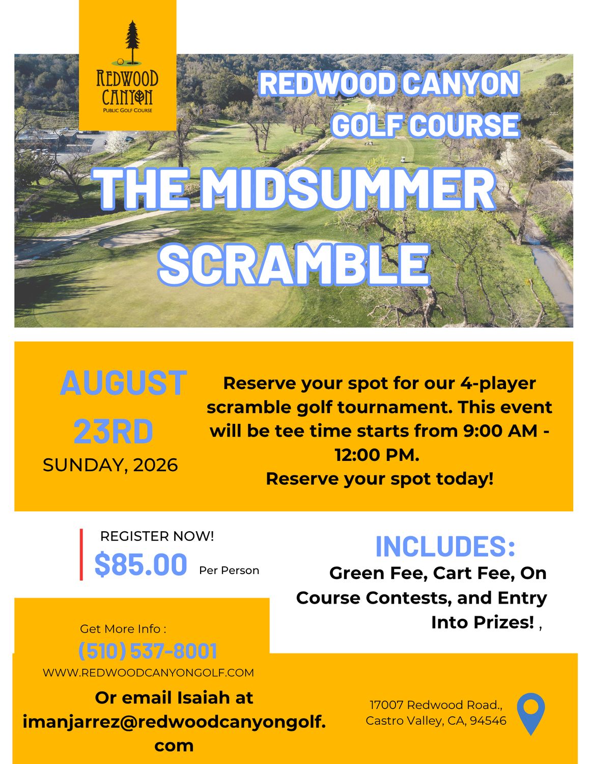 [08/23/2026] Midsummer 4-Player Scramble