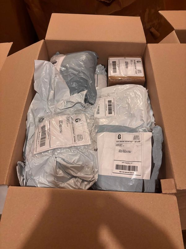 Large Unclaimed/Return Mail Box