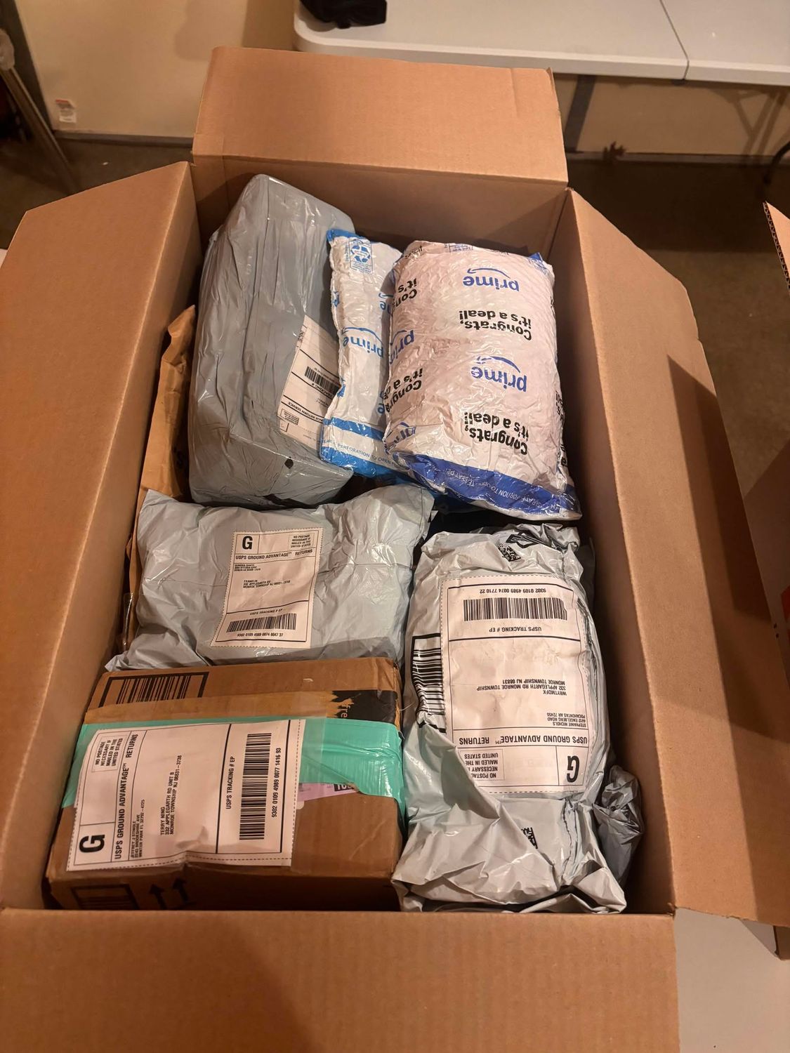 Medium Unclaimed/Return Mail Box