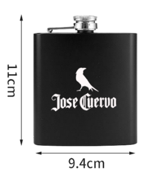 Frasco de bolsillo para licor de 6 oz (168 ml)
