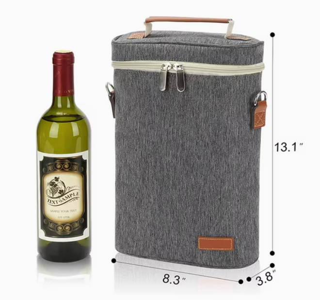 Bolsa enfriadora portátil para botellas