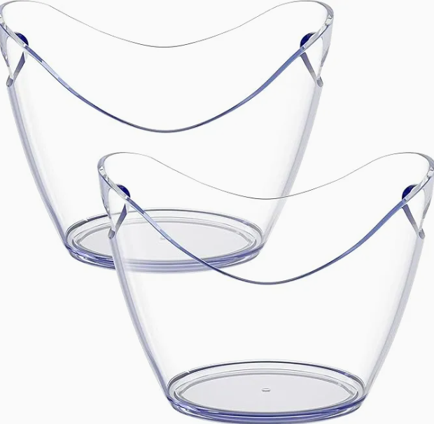 Cubo de hielo acrílico extra grande