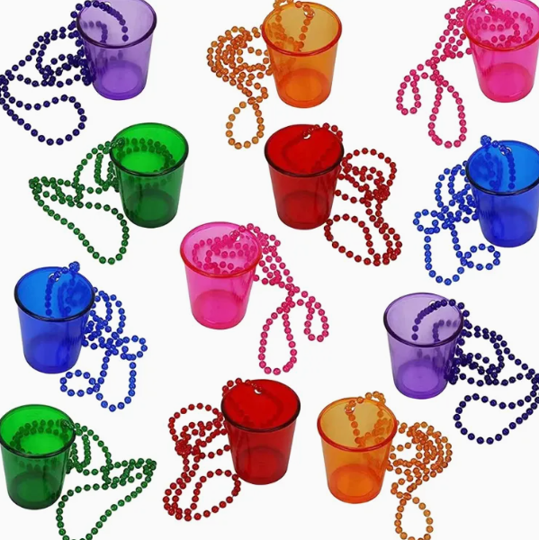 Juego de vasos para shot con collar