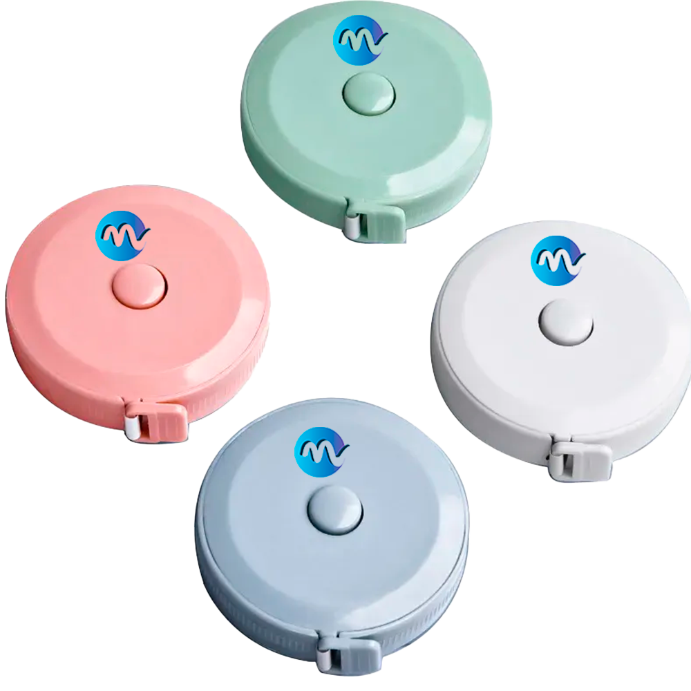 Cinta métrica compacta y retractable de 5’ en PVC