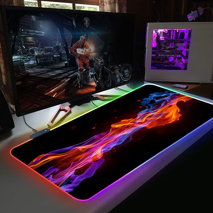 Mousepad gaming con RGB