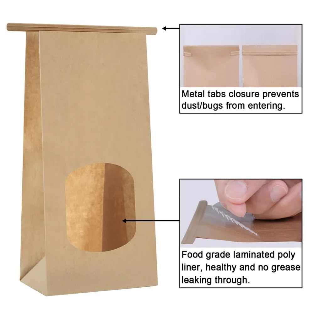 Bolsas de papel kraft