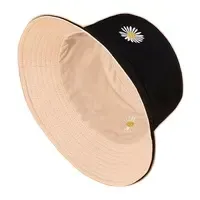 Sombrero bordado reversible