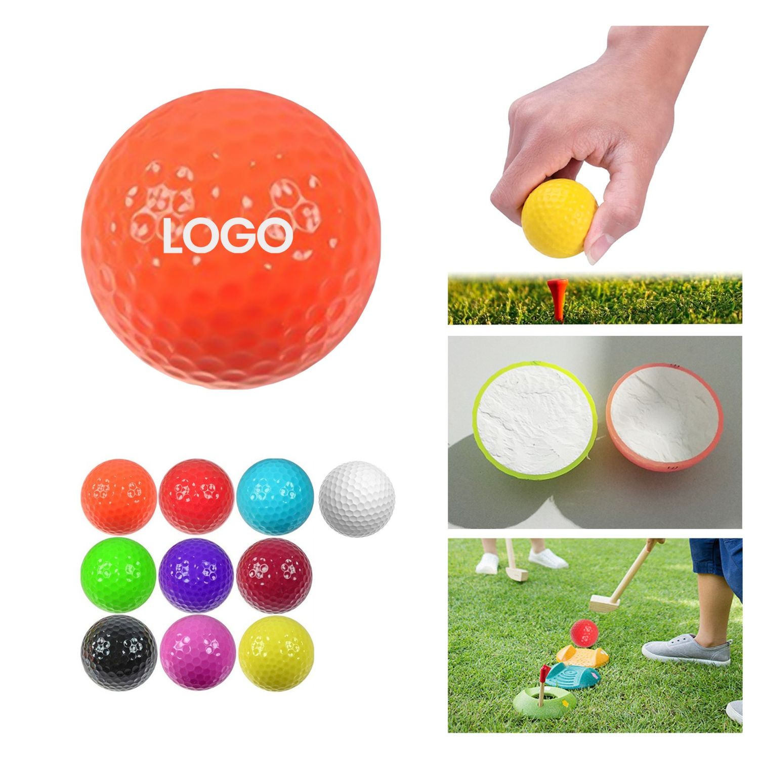 Pelotas promocionales de golf