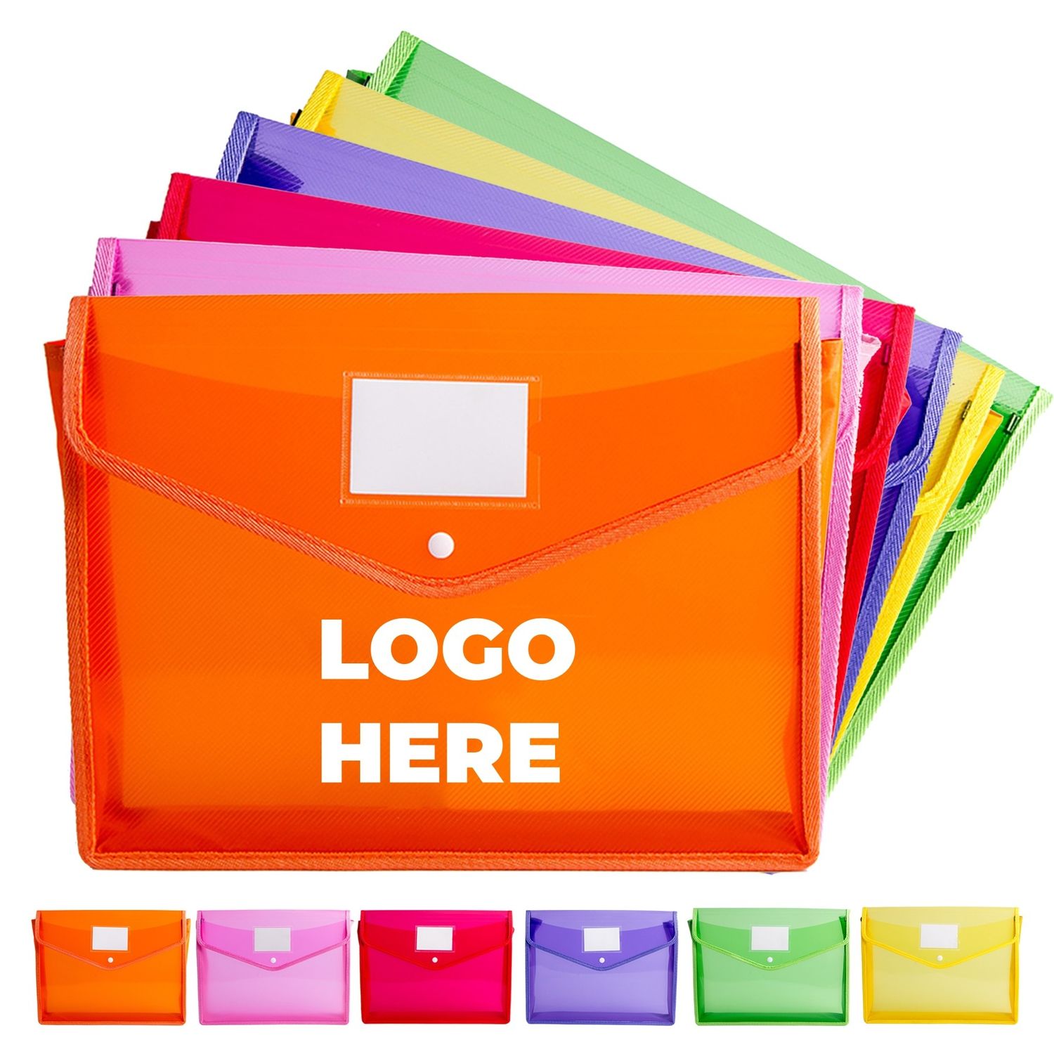 Carpeta para archivos de plástico impermeable
