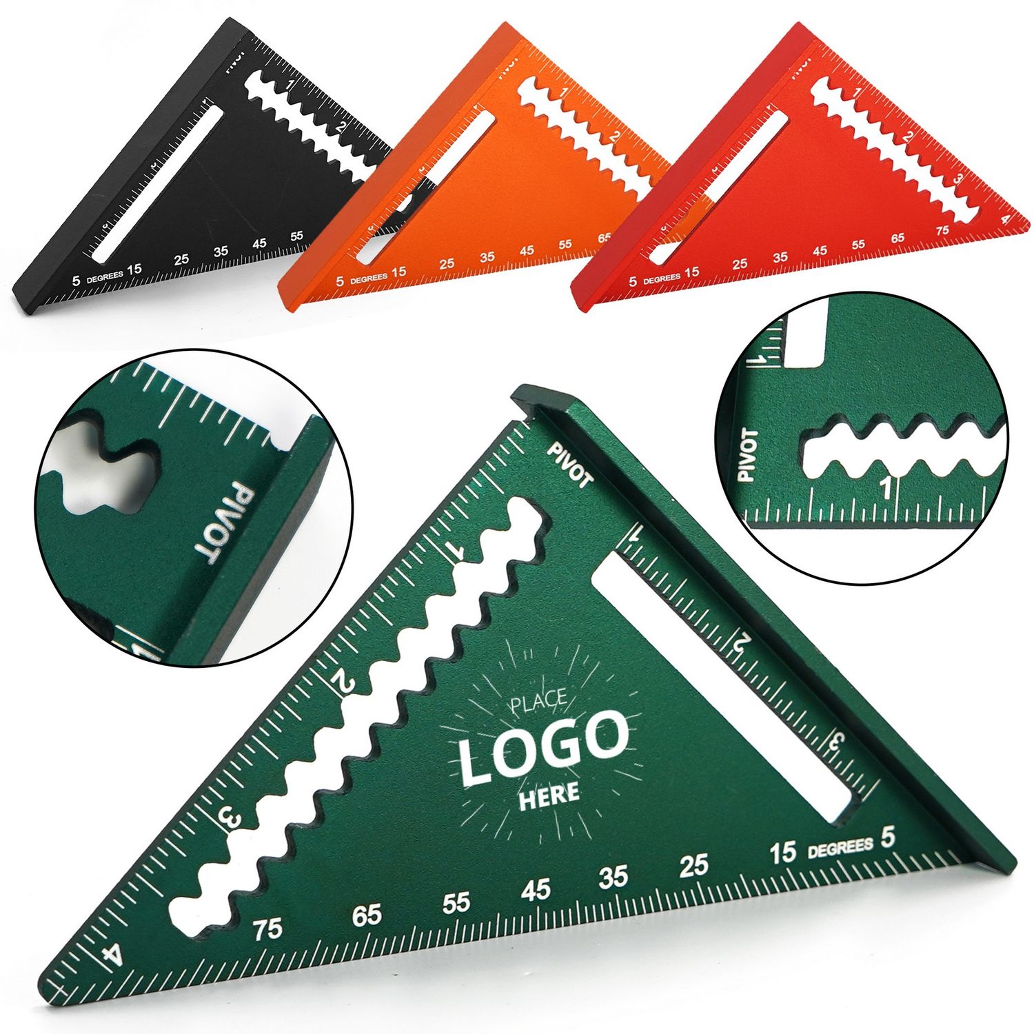 Escuadra de aluminio para carpintero