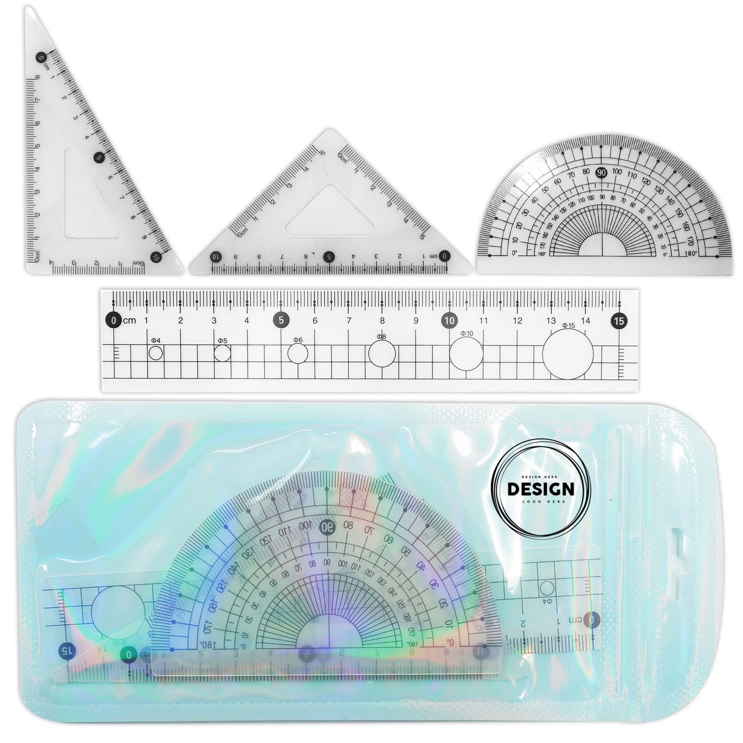 Conjunto de geometría transparente