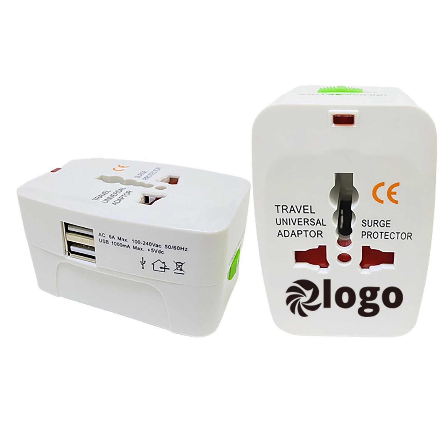 Adaptador de cargador universal 3 en 1 personalizado