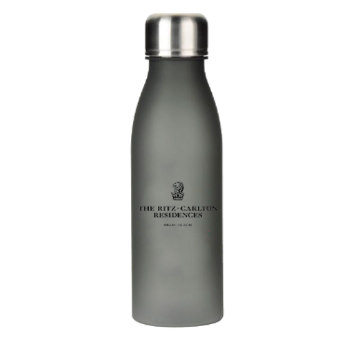 Botella Tritan con tapa en stainless steel