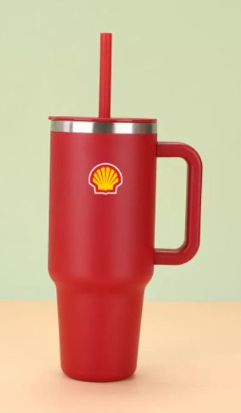 Izzy 40 oz. Steel/PP Travel Mug