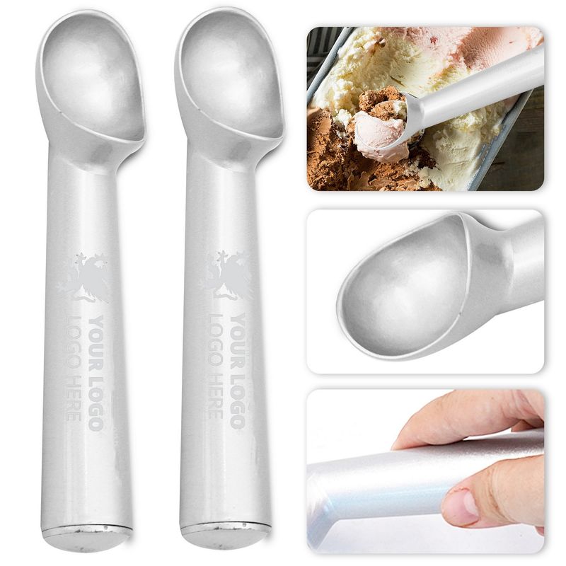Cuchara de aluminio para helado