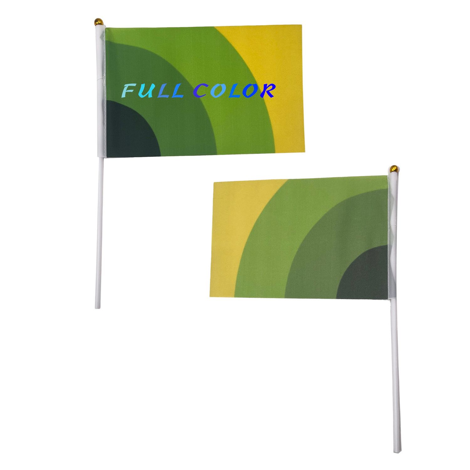 Bandera pequeña de 5&quot; x 8&quot; a todo color