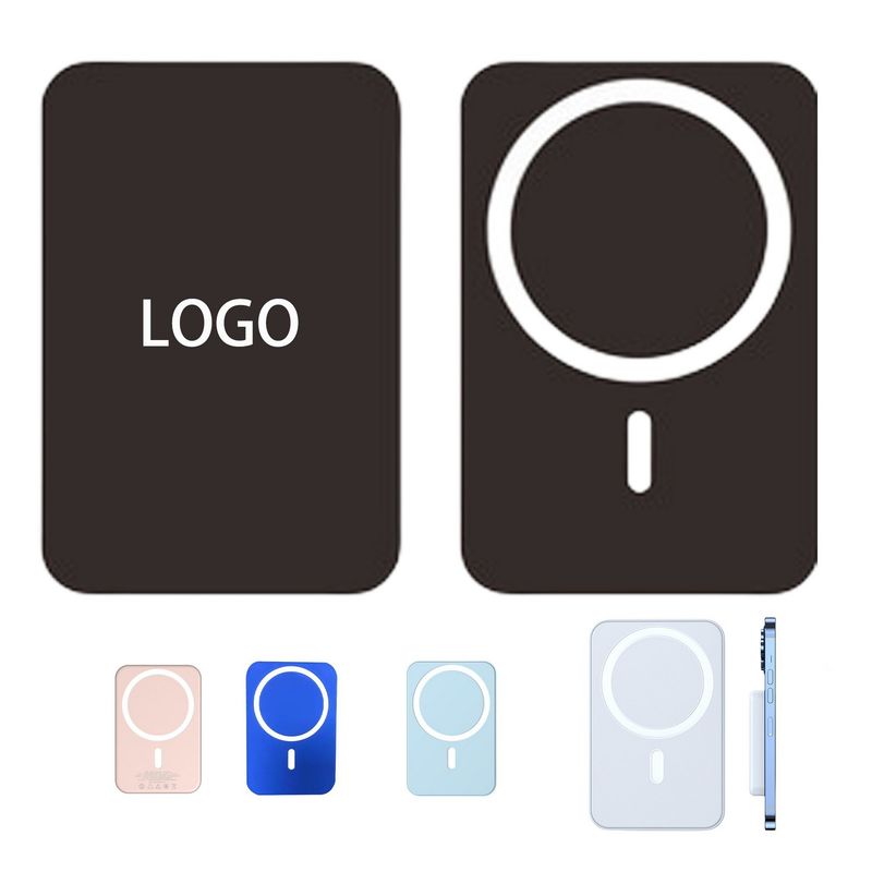 Power bank de 5000 mAh con carga rápida inalámbrica