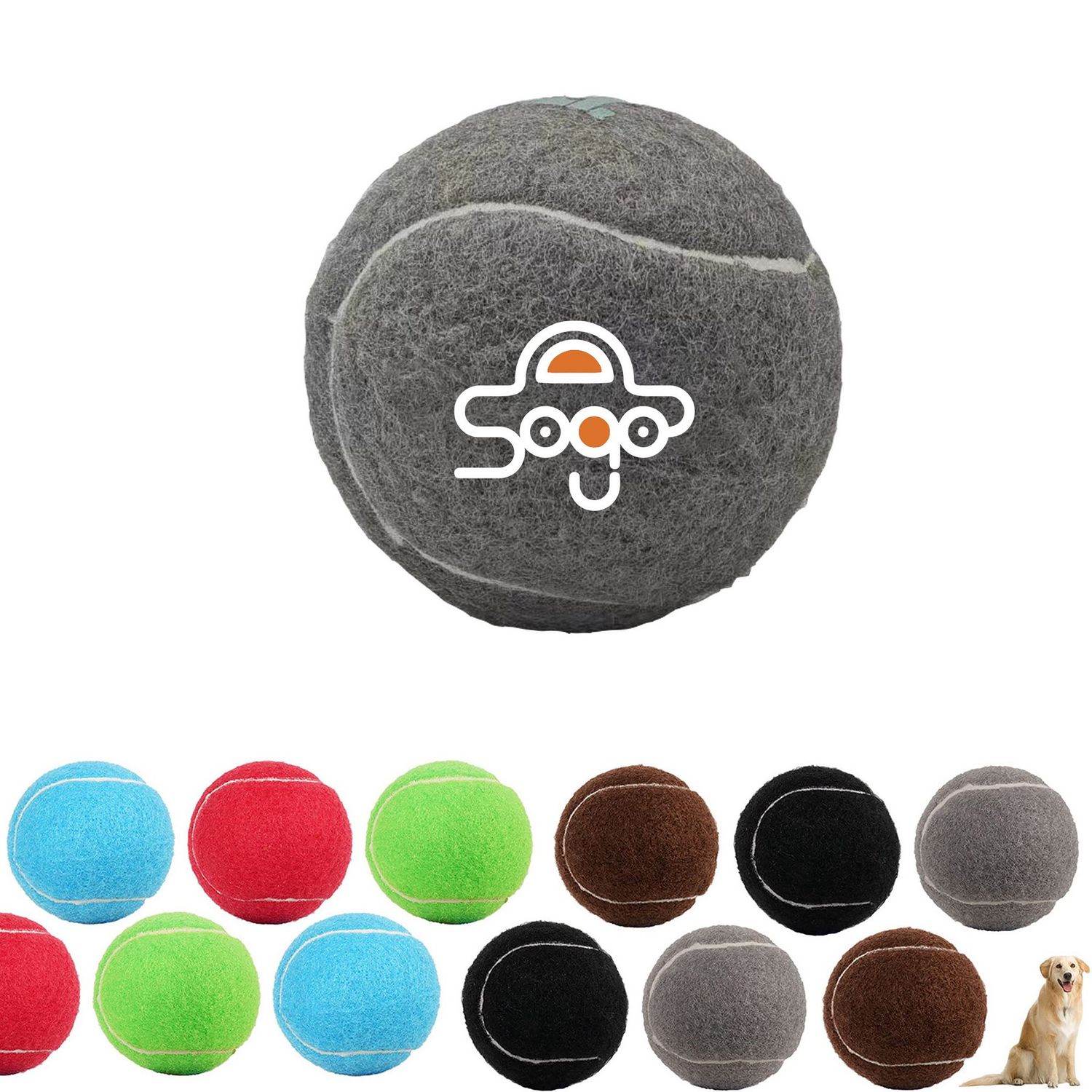Pelota de tenis para mascotas