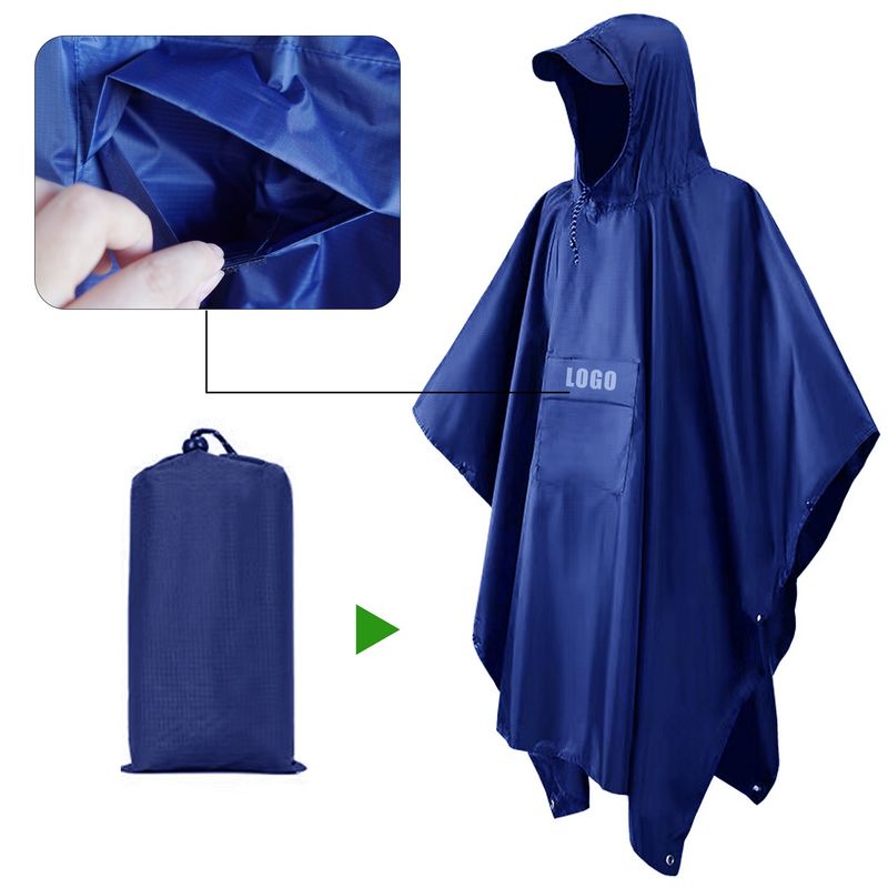 Capa para la lluvia con poliéster