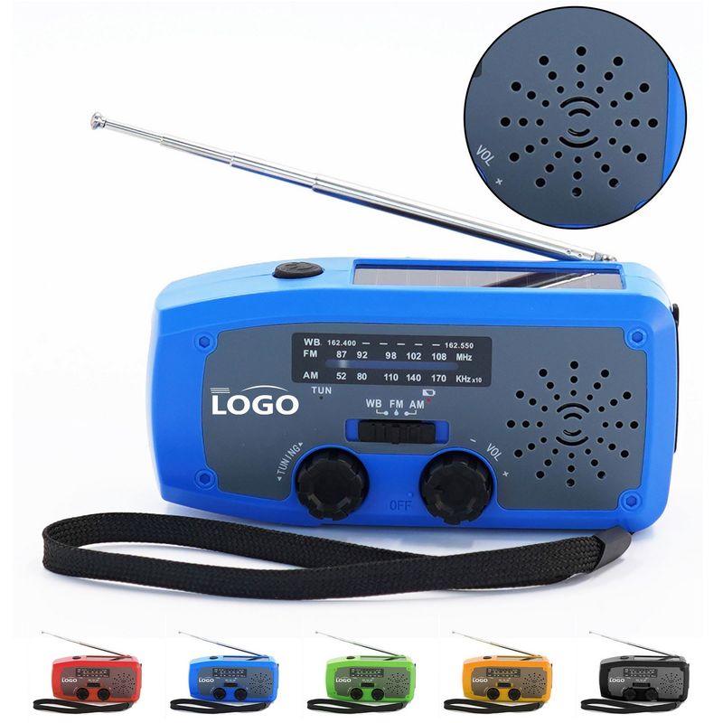 Radio portátil multifuncional