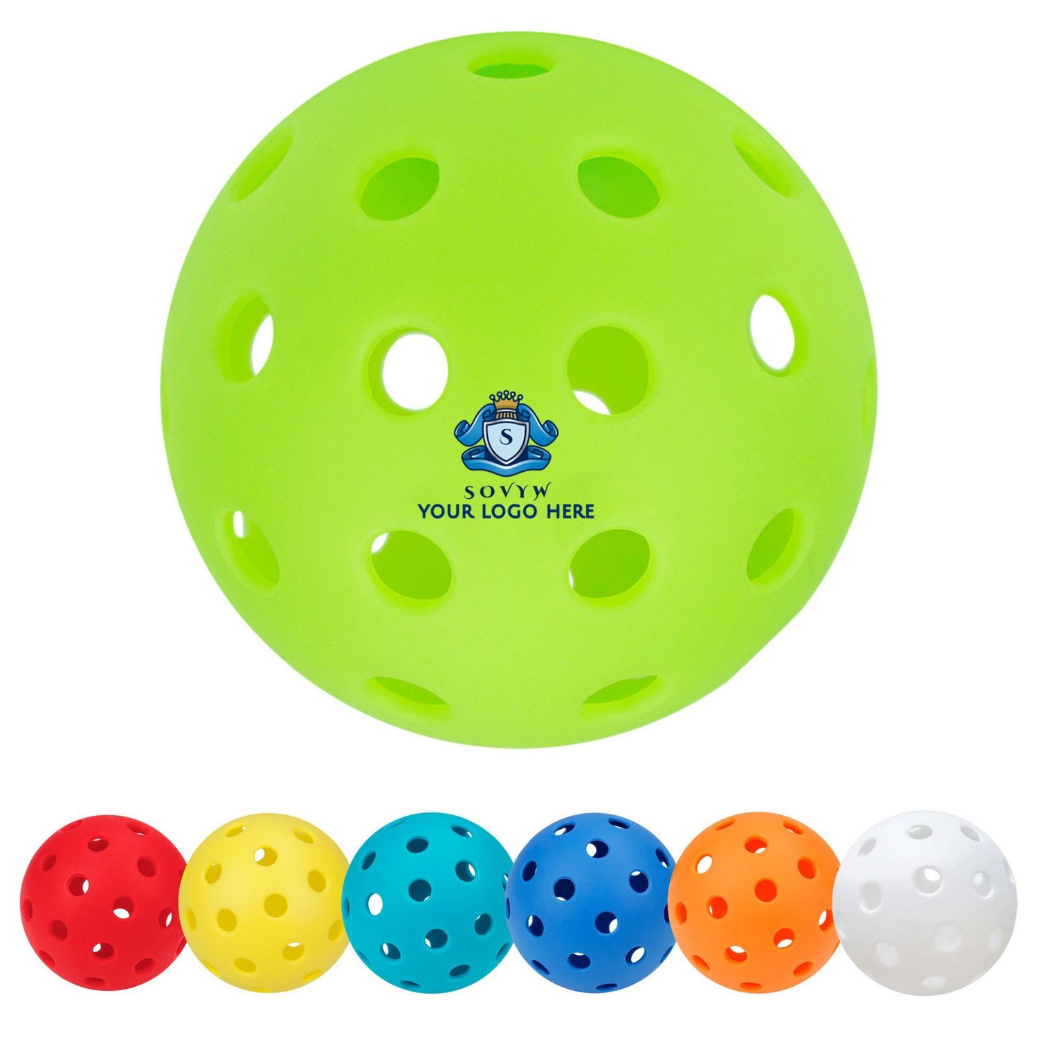 Pelota con 40 orificios