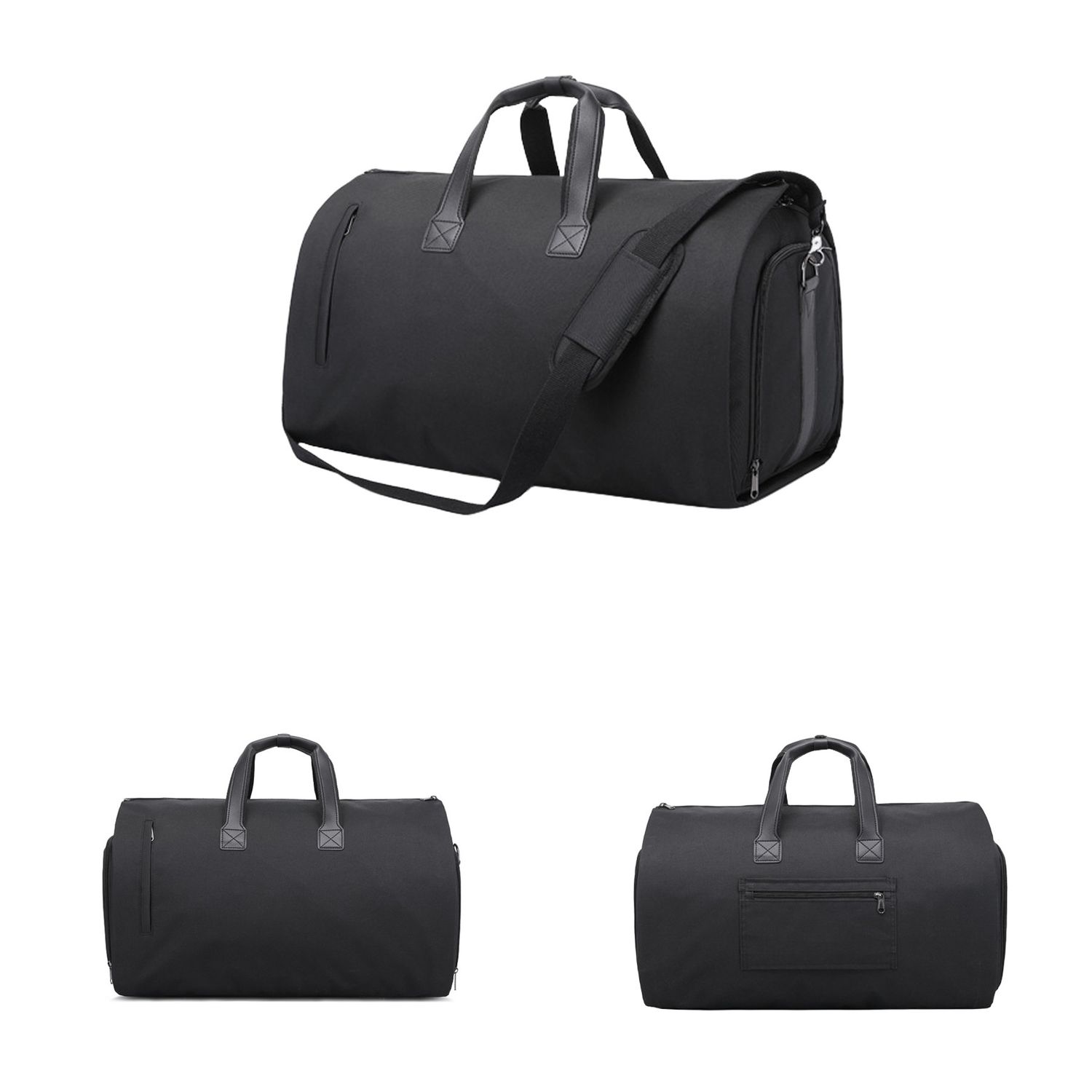 Bolsa de viaje está fabricada con tela Oxford