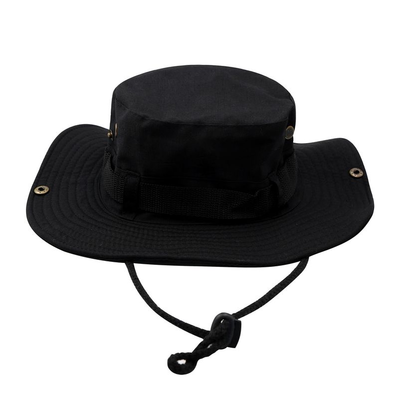 Sombrero de pescador de ala ancha ajustable