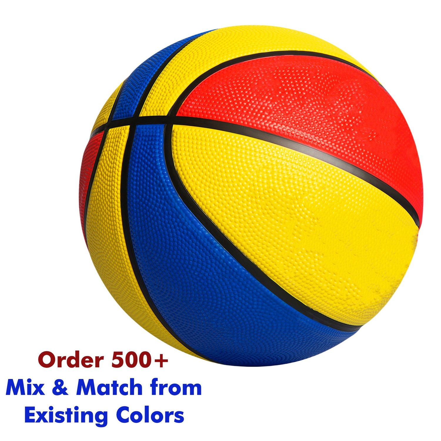 Rubber 7 Inches Mini Basketball Children Pro Dribble Training Ball