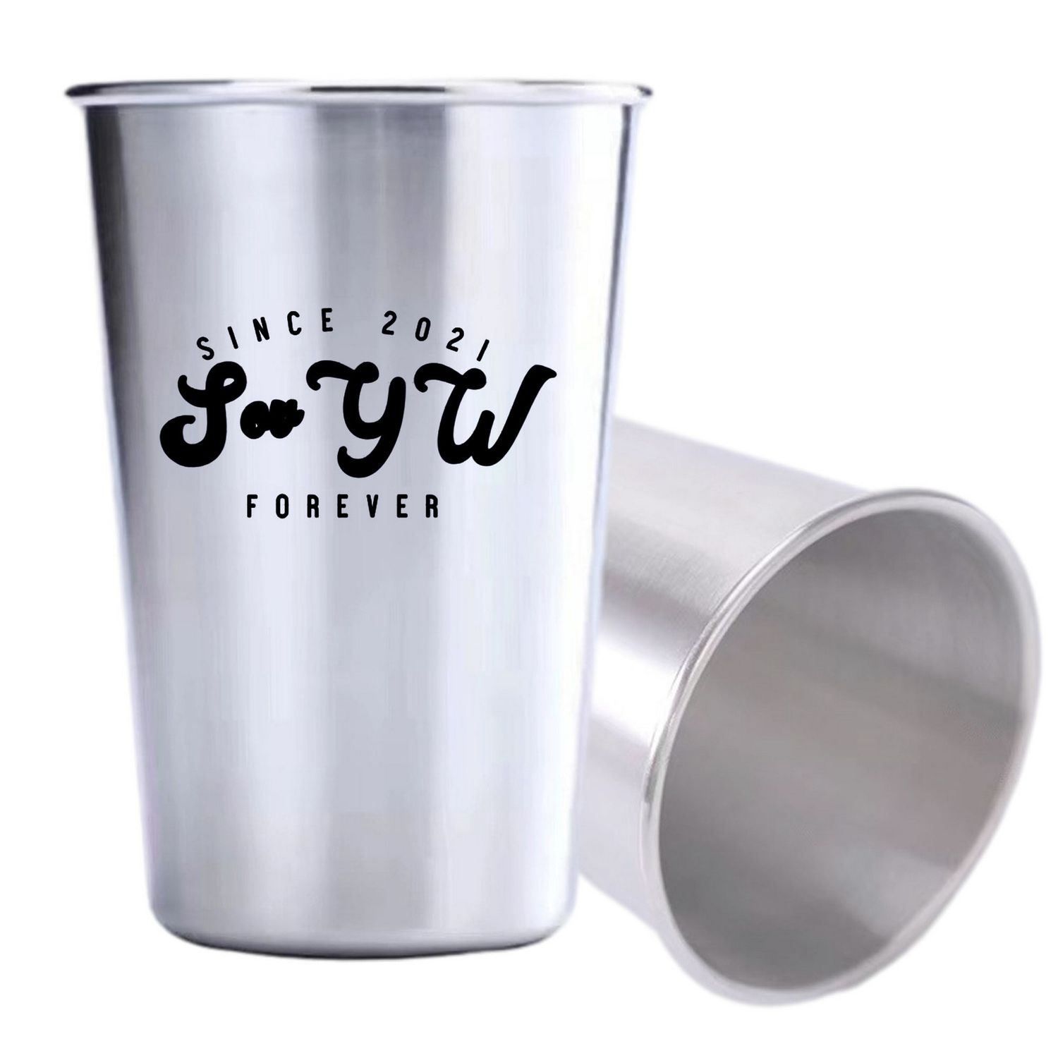 Vaso aluminio 12 y 16 oz