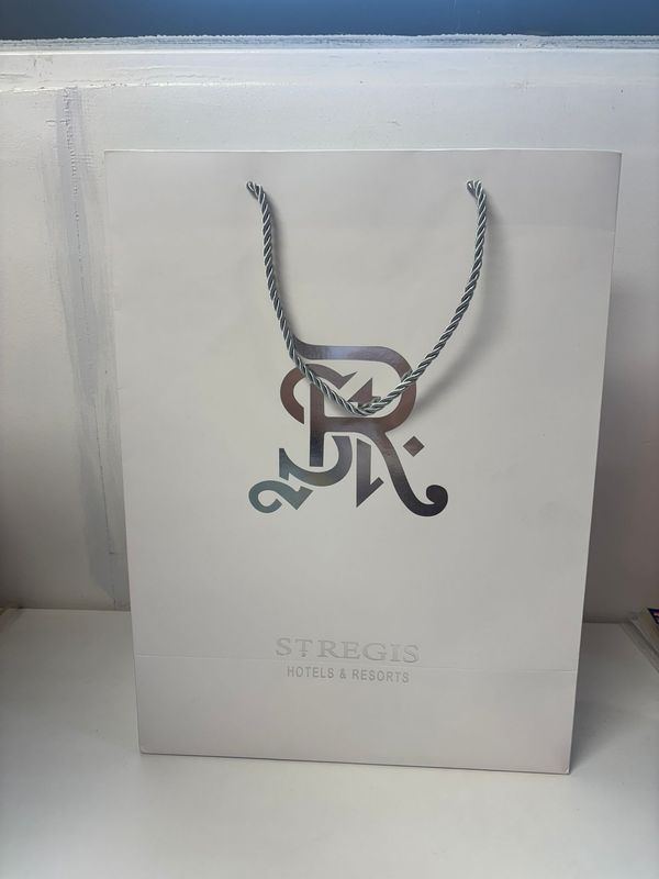 Elegante bolsa de papel premium