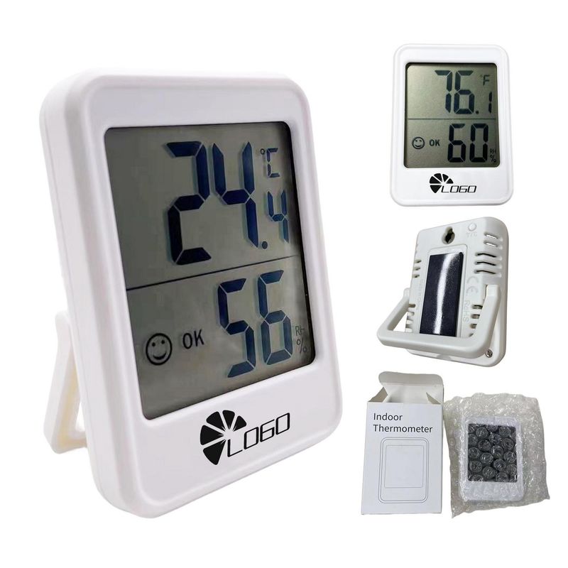 Termómetro con higrómetro Fahrenheit/Celsius