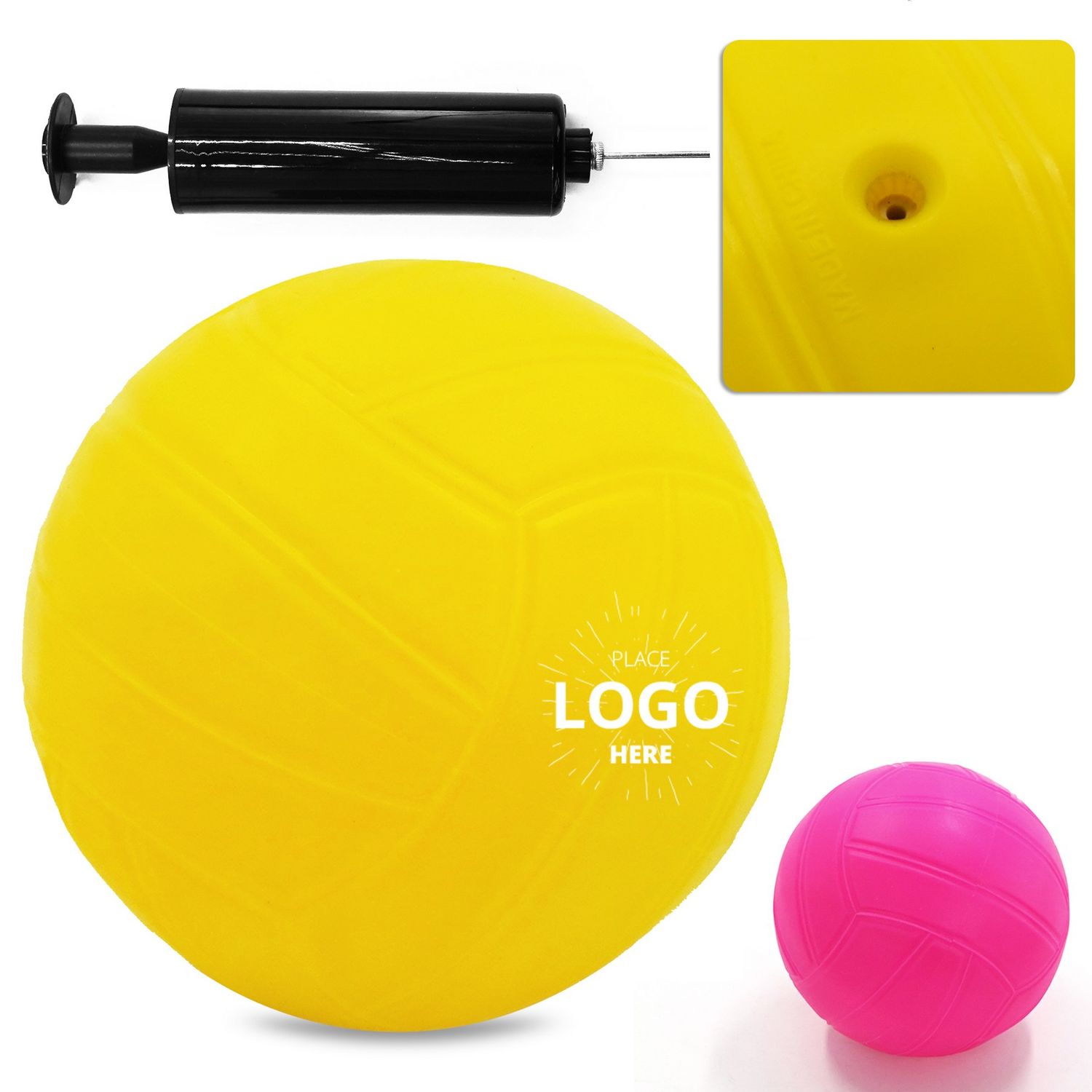 Mini bola de voleibol de 4.7”