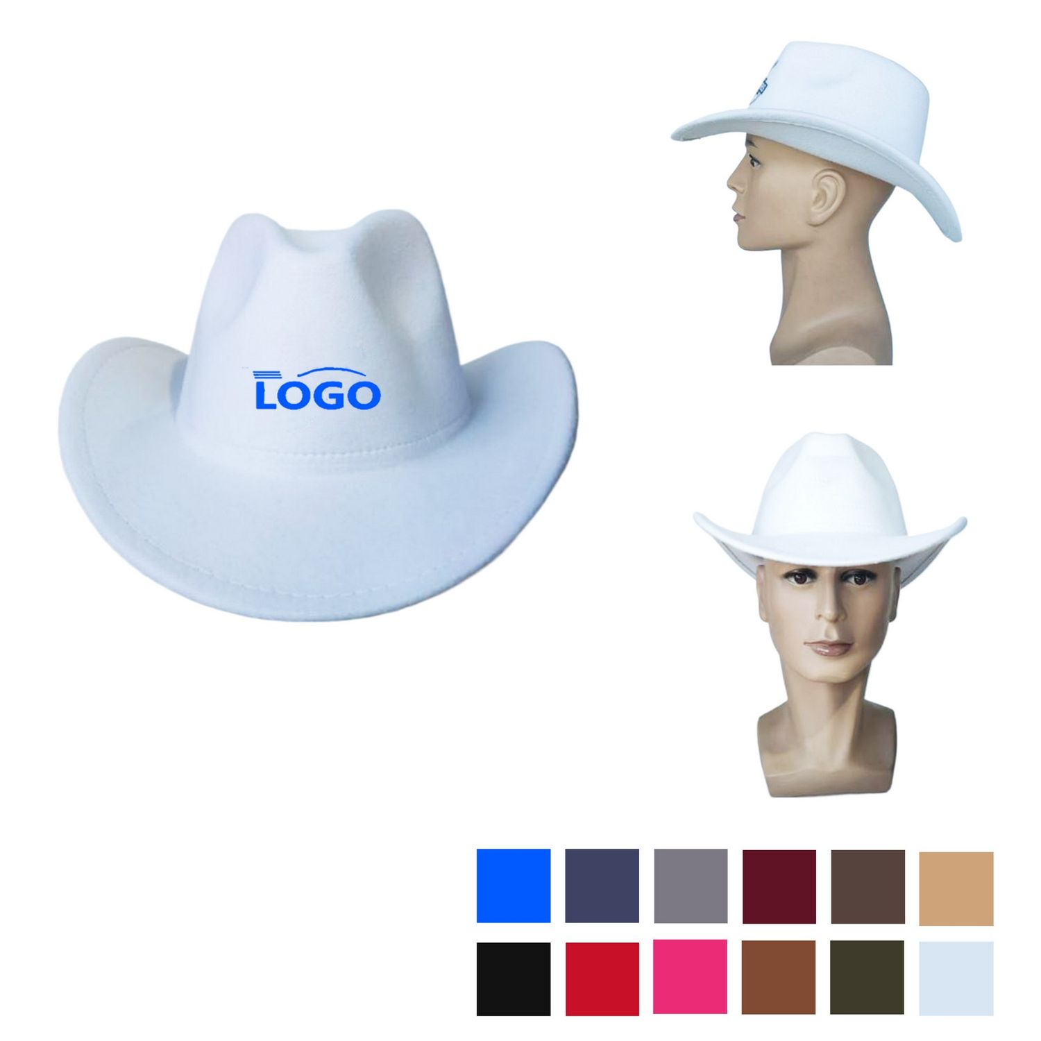 Sombrero estilo cowboy