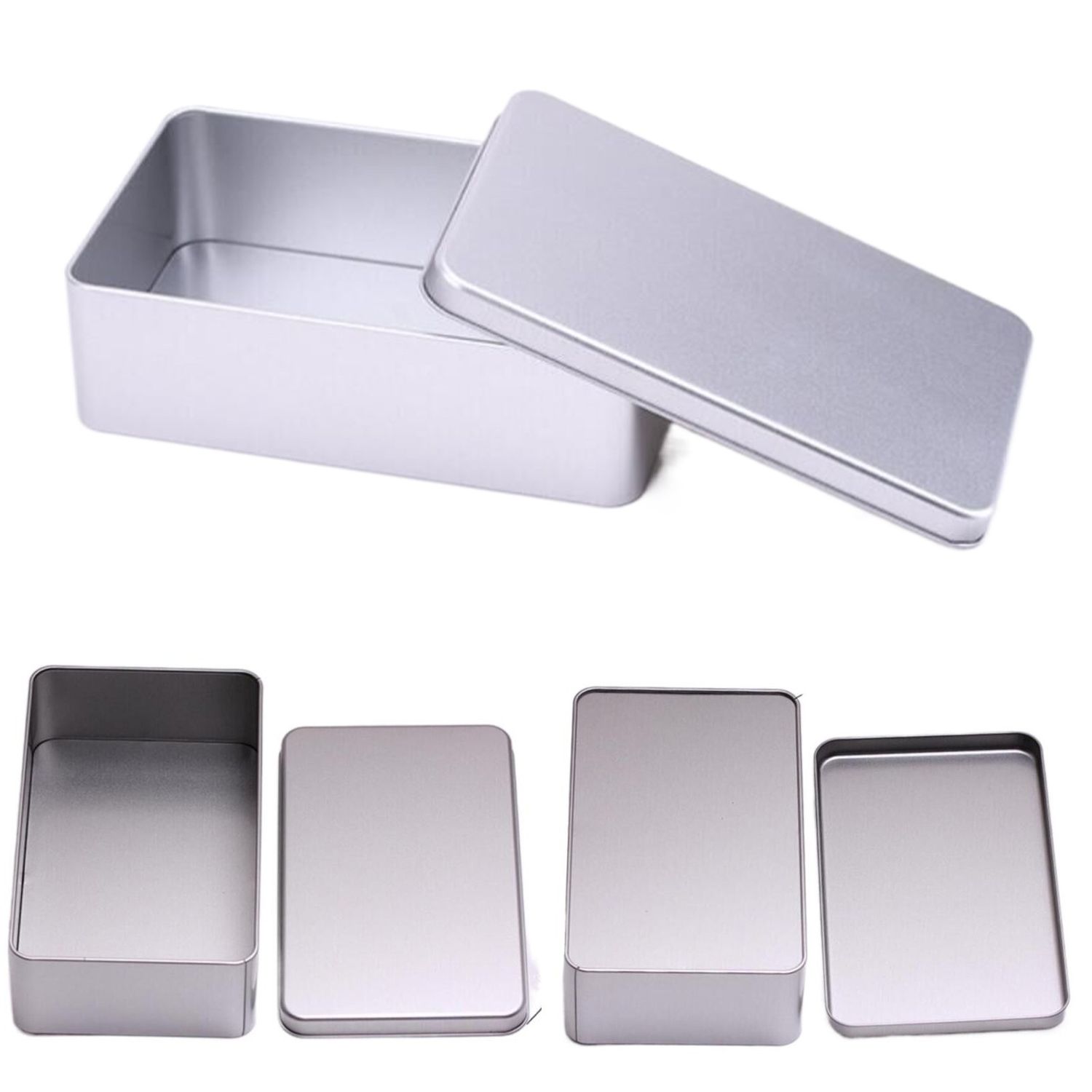 Caja rectangular de almacenamiento