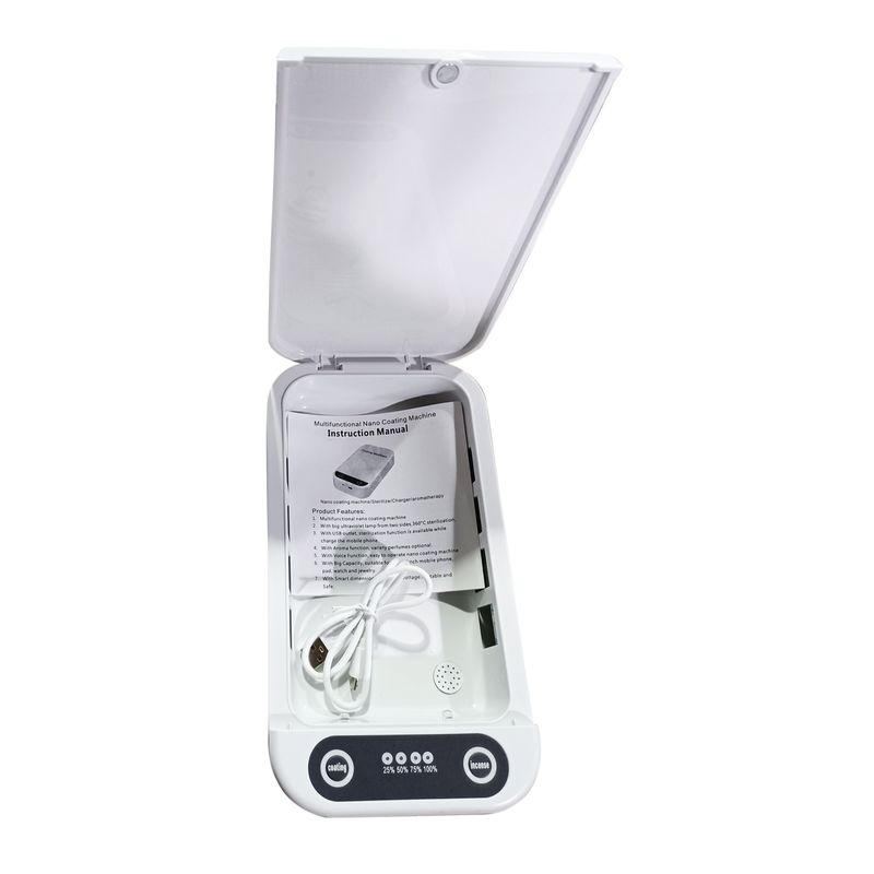 Caja esterilizadora UV para teléfonos móviles
