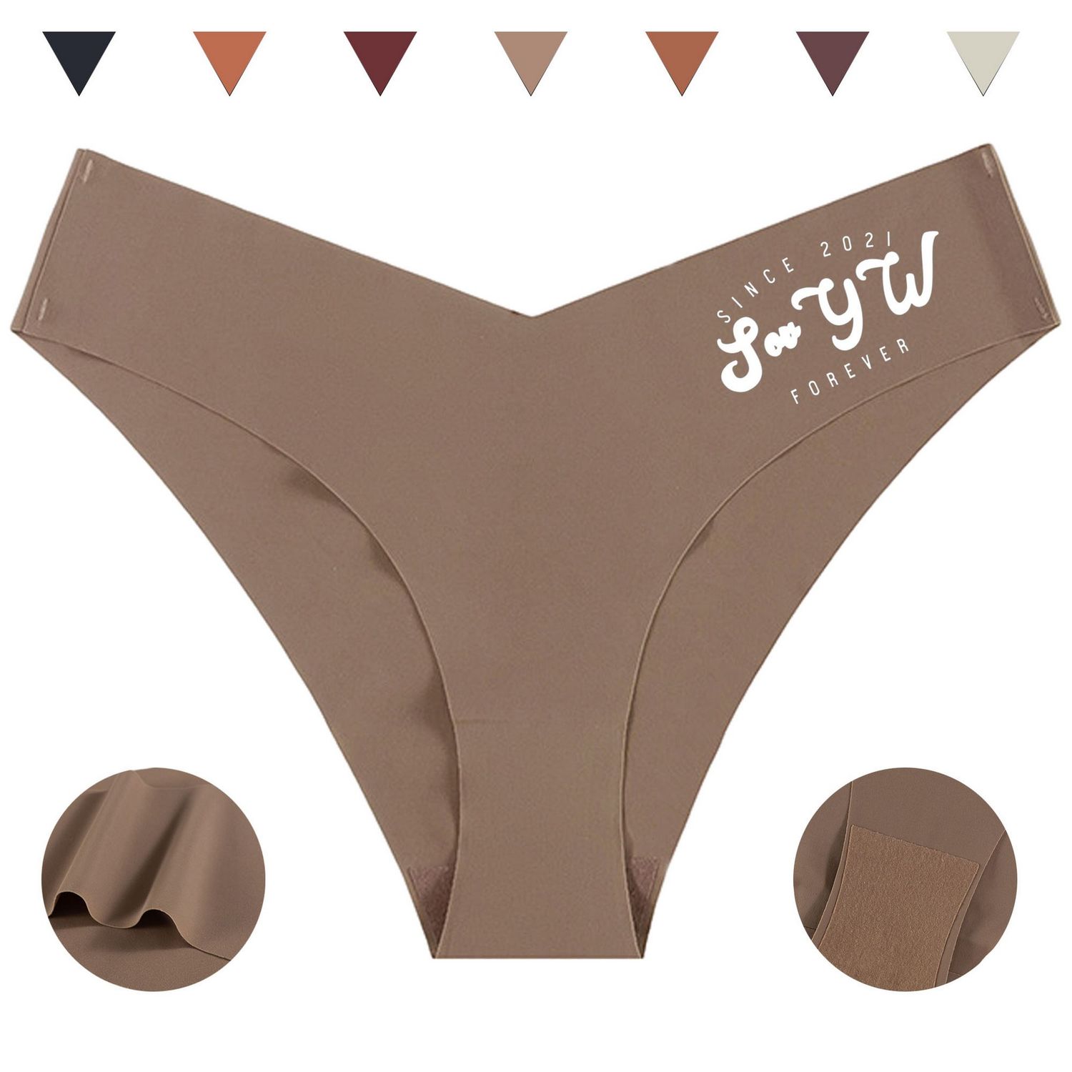 Panties deportivas tipo tanga para mujer