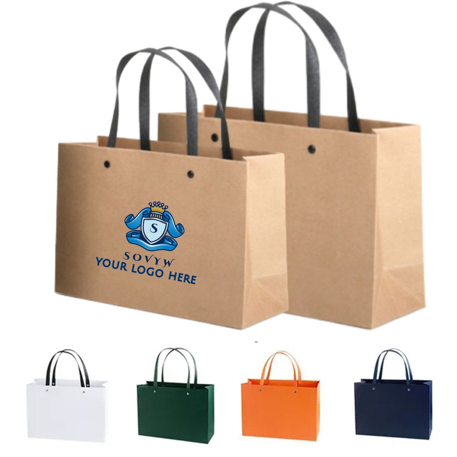 Bolsas grandes de papel kraft de MAGUI
