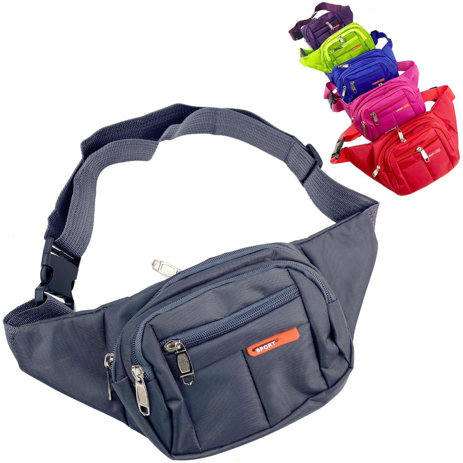 Cartera para cintura unisex