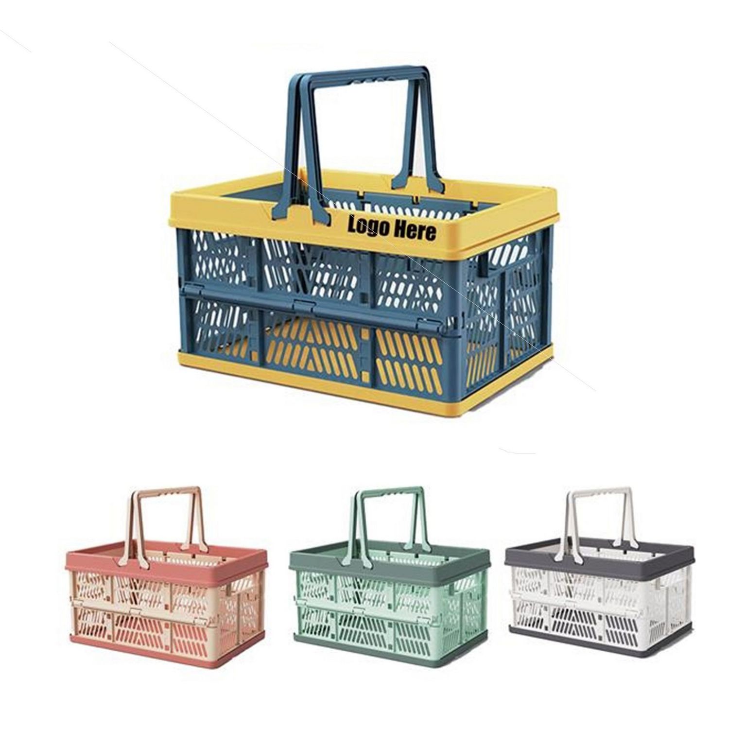 Cestas plásticas para compras