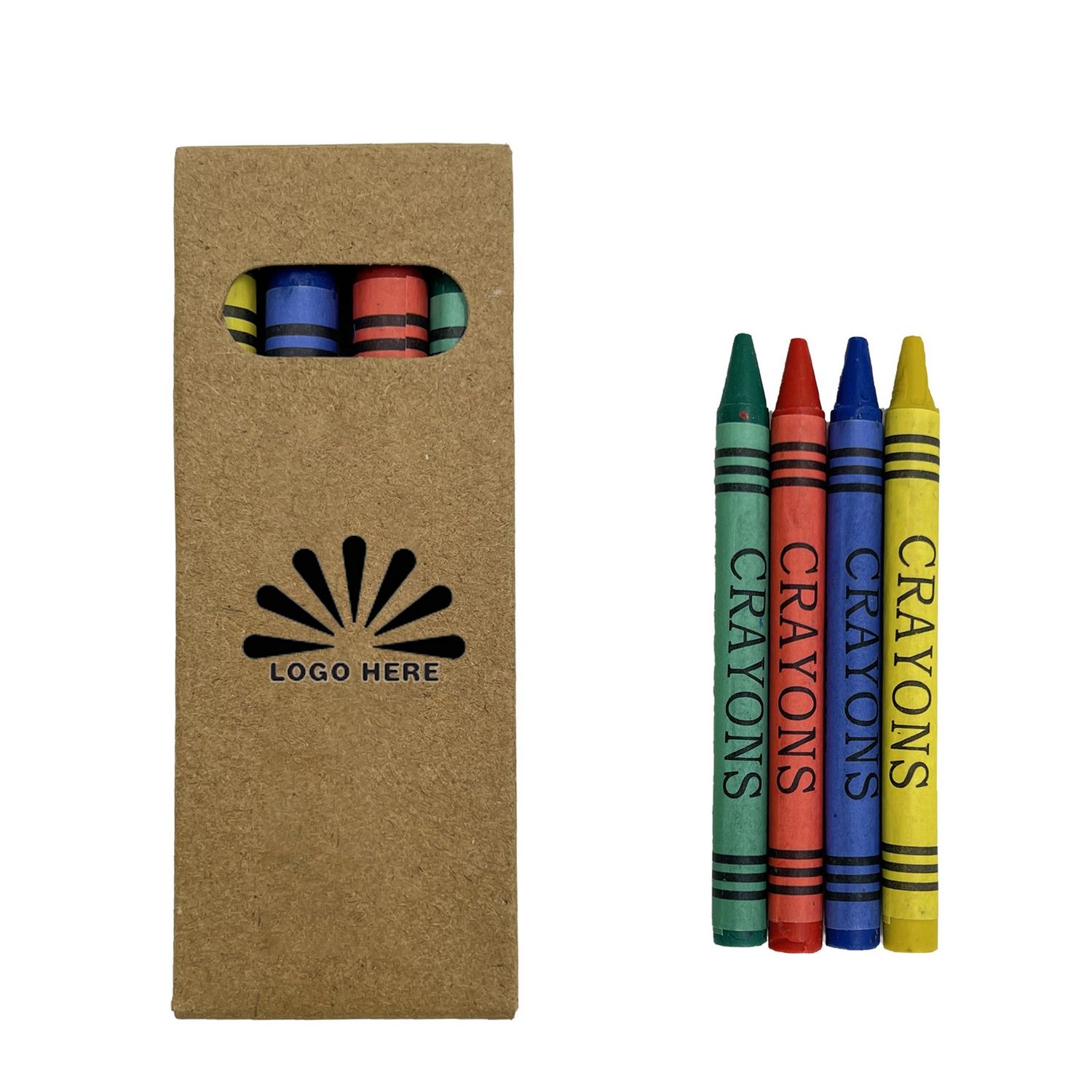 Crayones de 4 colores