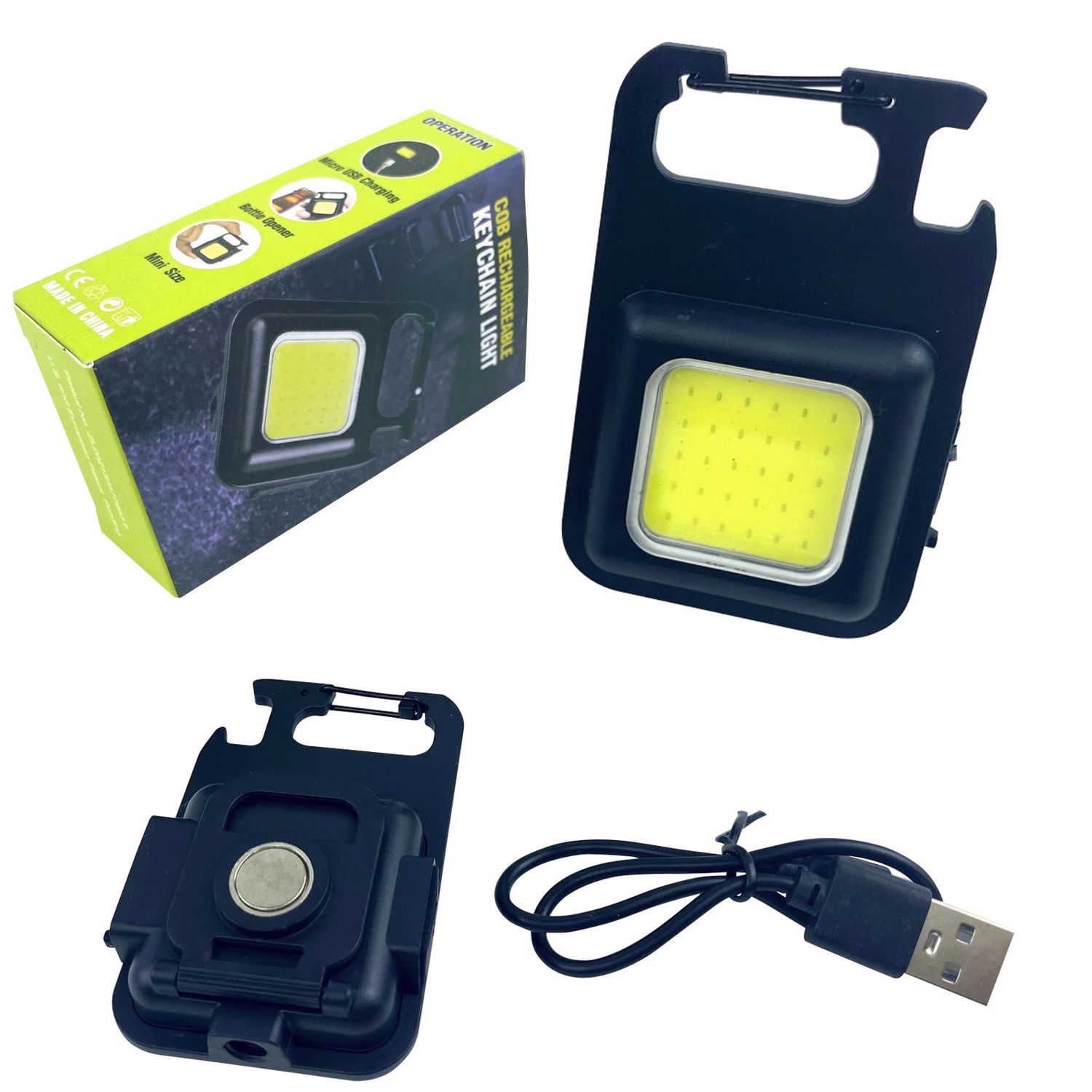 Mini luz de trabajo recargable