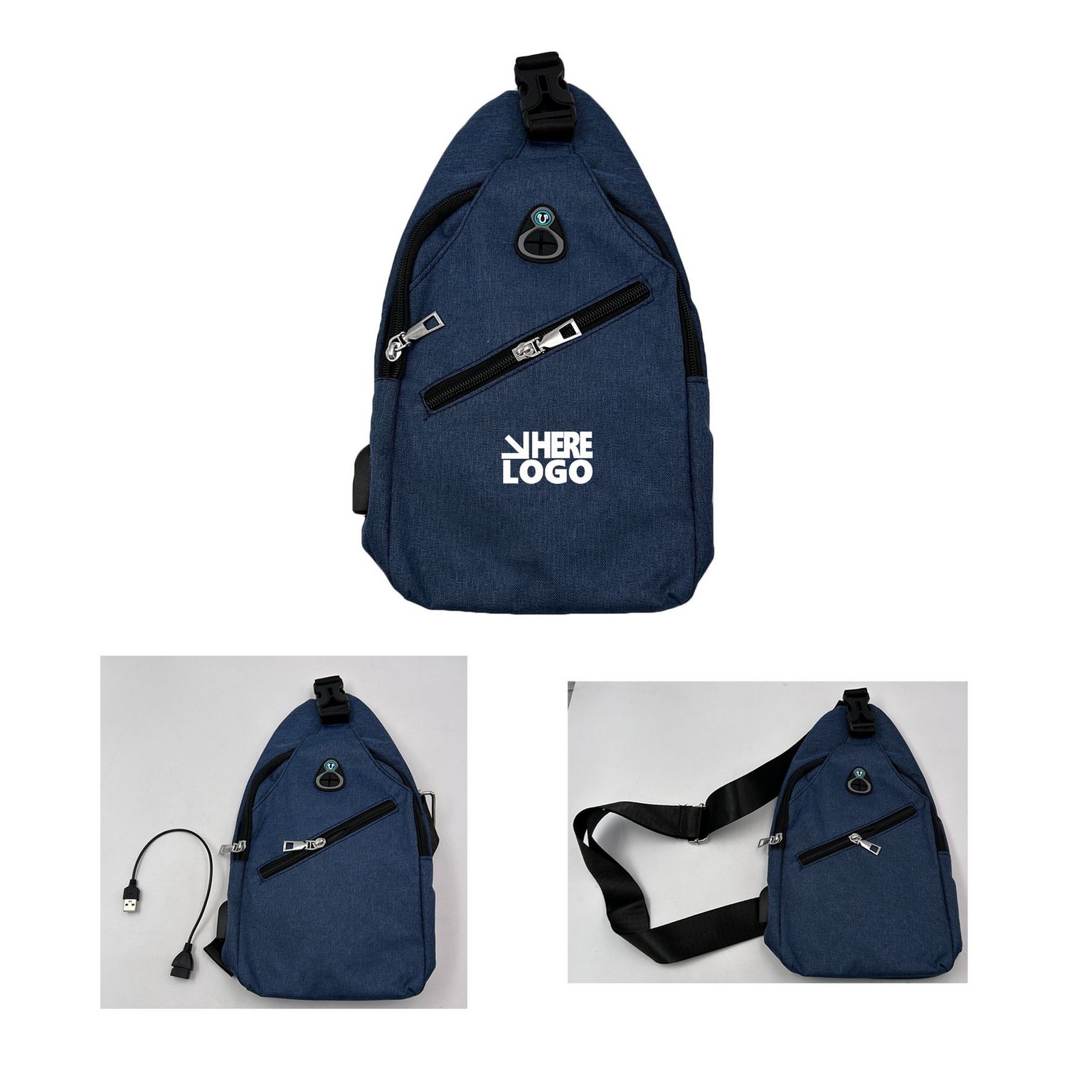 Sling bag tipo crossbody