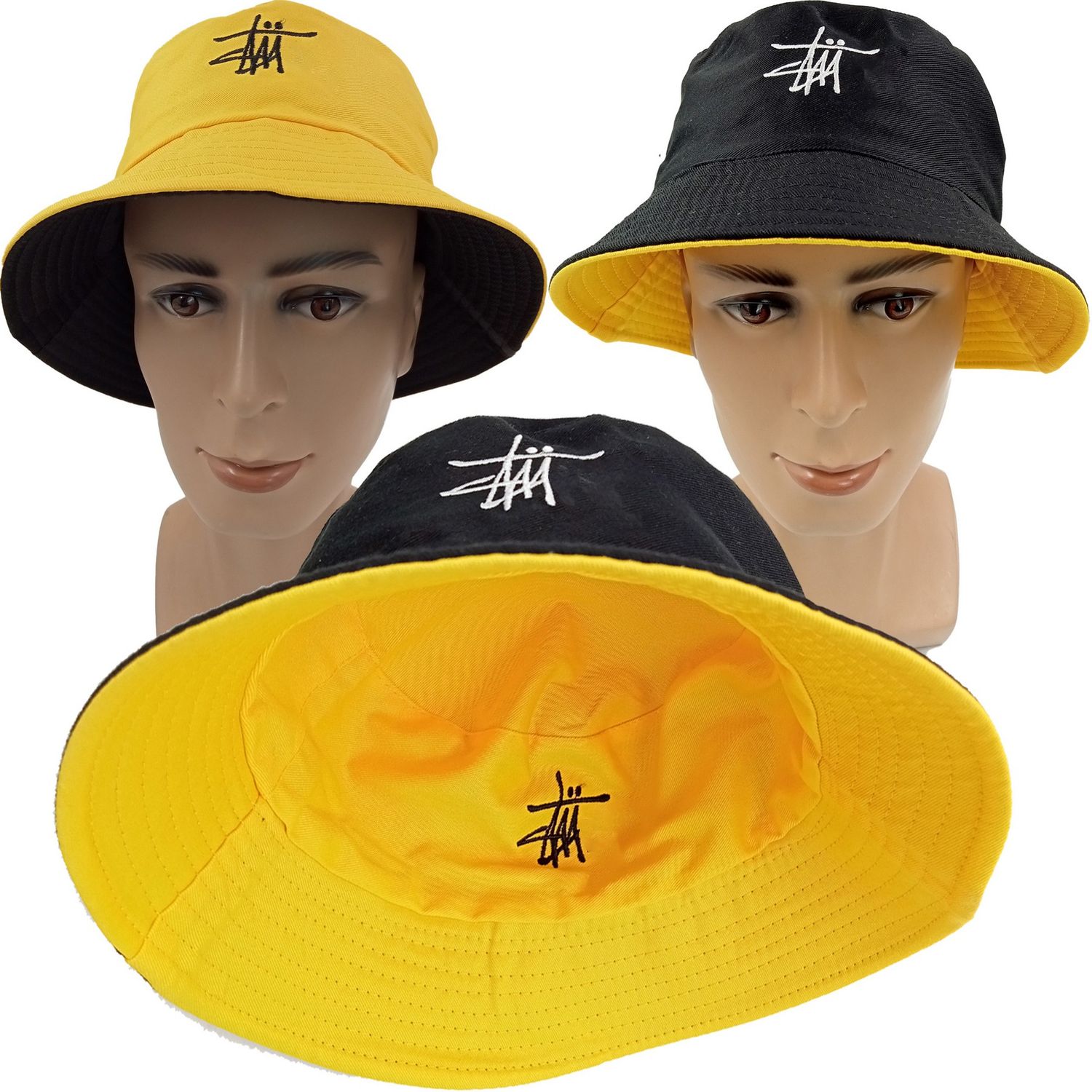 Sombrero tipo bucket plegable