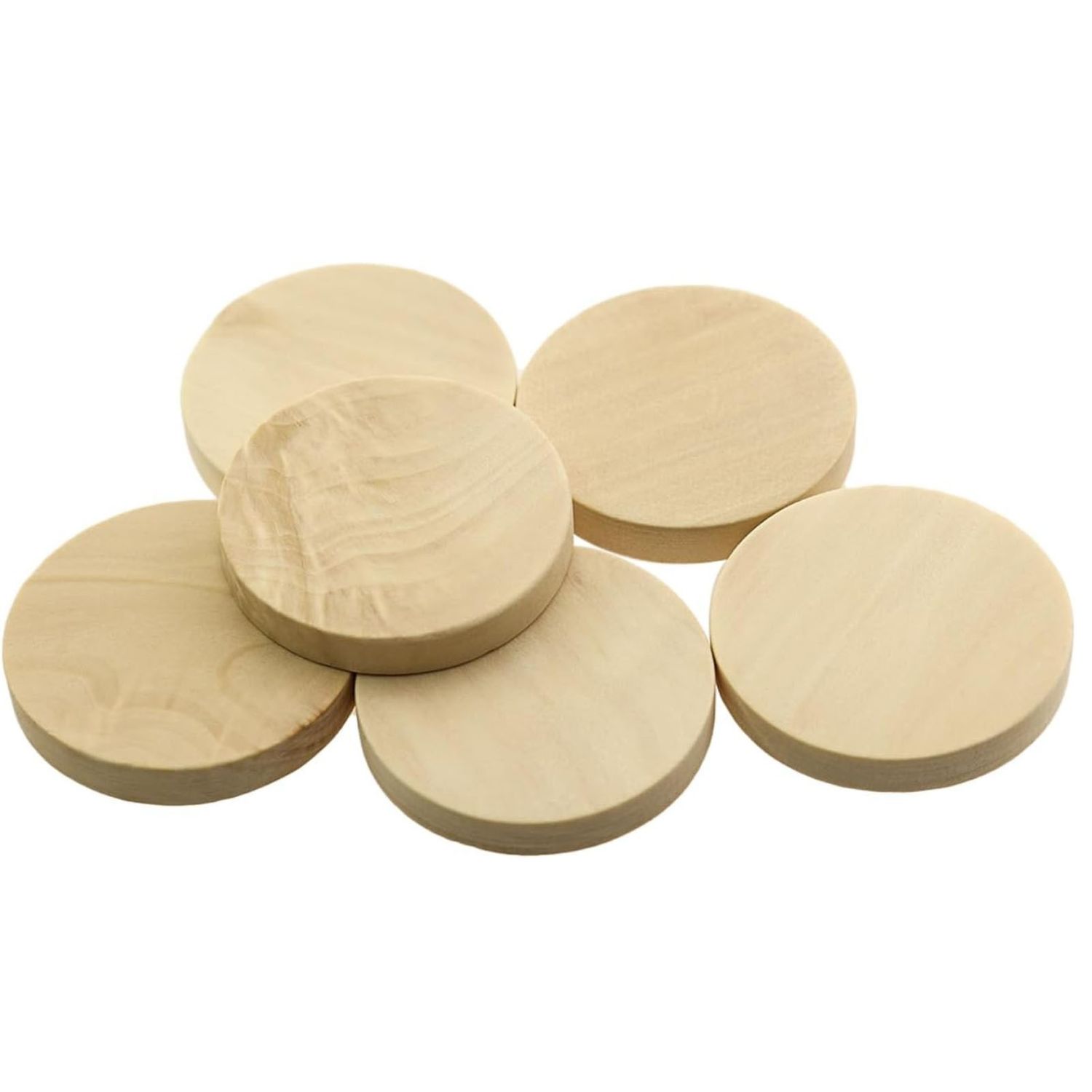 Fichas de madera de 1.5&quot;