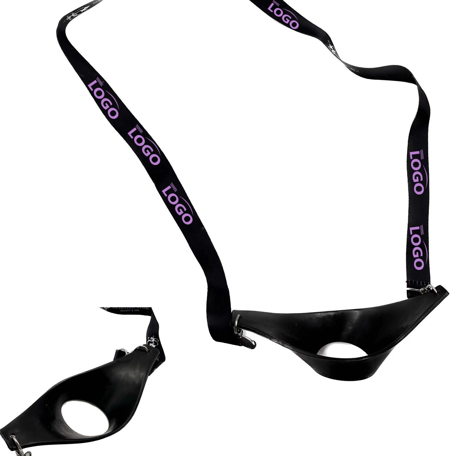 Práctico cordón para copas de vino