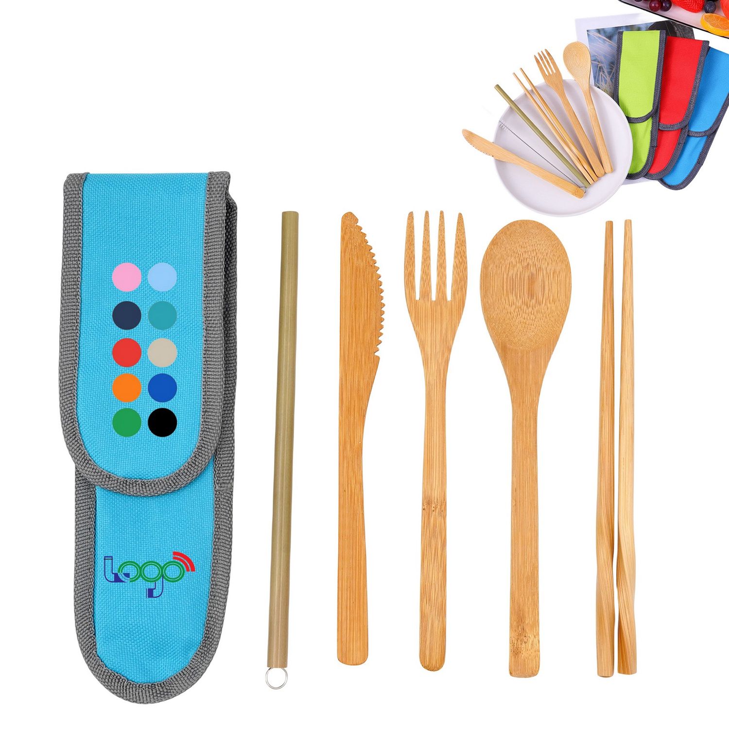 Set portátil de utensilios para camping